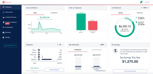Bend HSA Dashboard